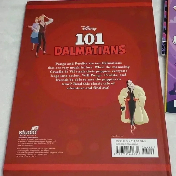 Book 101 Dalmatians +4 coloring books - Picture 8 of 10